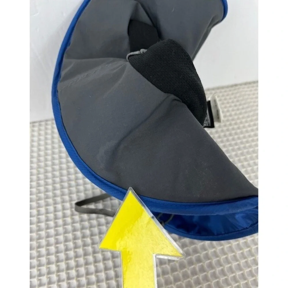 Outdoor Research Hat youth  magnetic Flap Brim Blue Adjustable Hiking Fishing M‎
